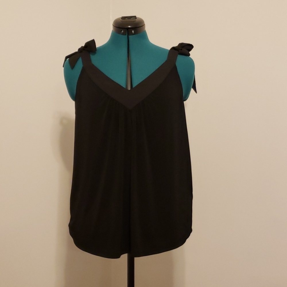 Banana Republic silky black top